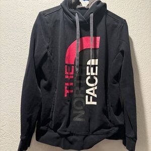 The North Face Women’s Black/Pink Hoodie Size L‎